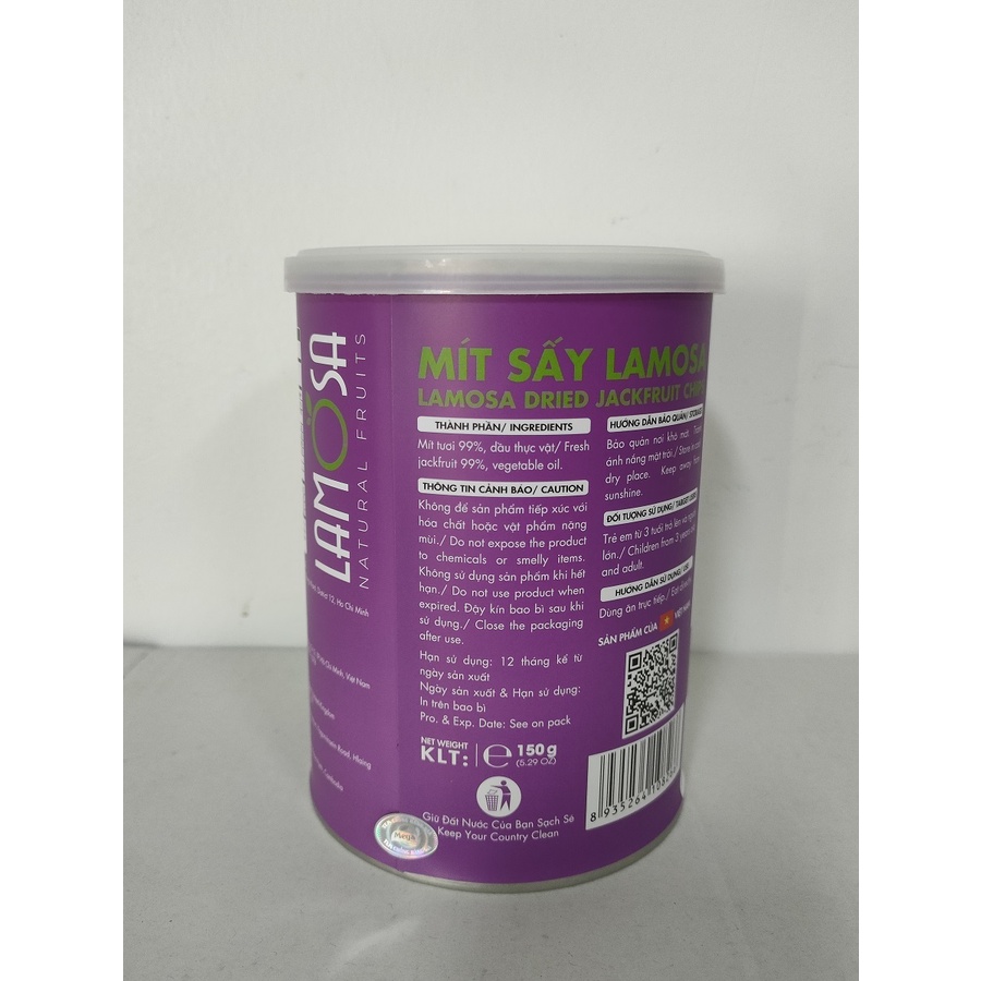 [SenXanh Foods] Trái cây sấy xuất khẩu - LAMOSA Dried fruit chips
