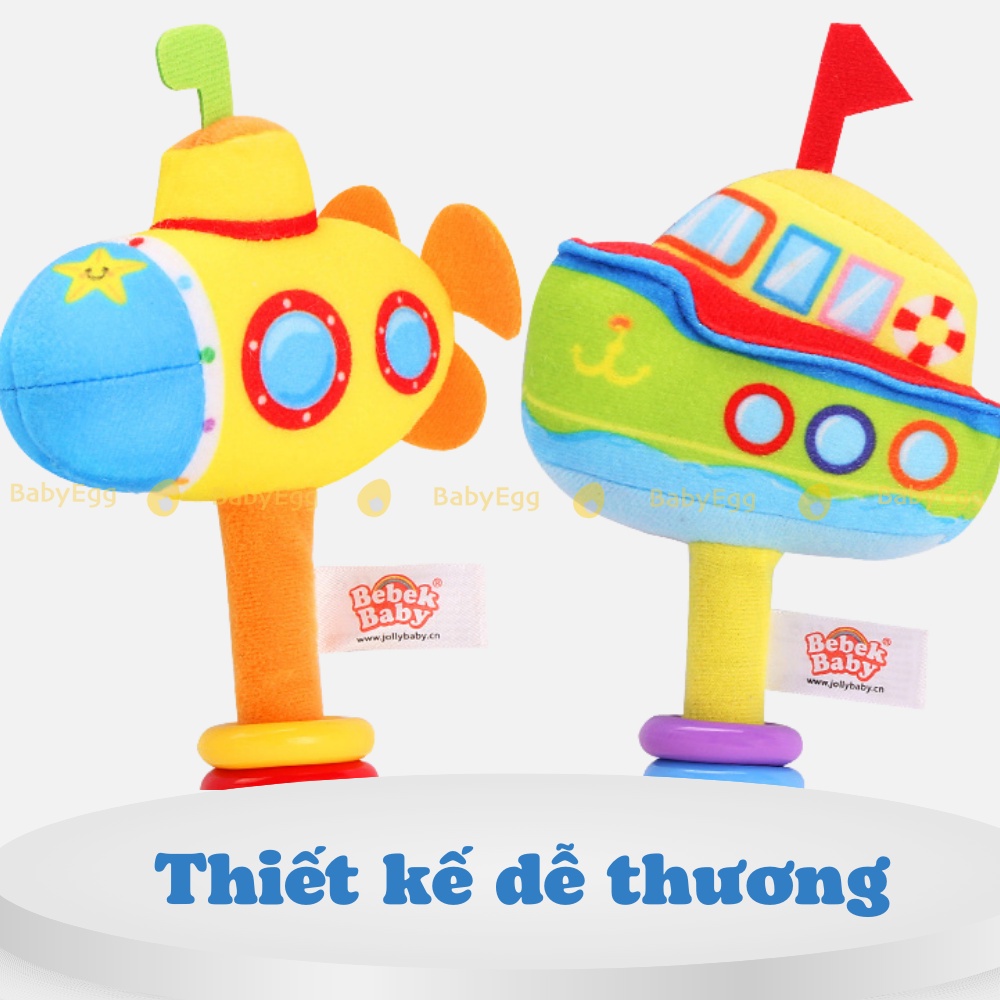 Lục lạc cầm tay gặm nướu luyện cổ tay linh hoạt đồ chơi cầm tay cho trẻ sơ sinh nhỏ bé trai bé gái1 2 3 4 5 6 7 tháng