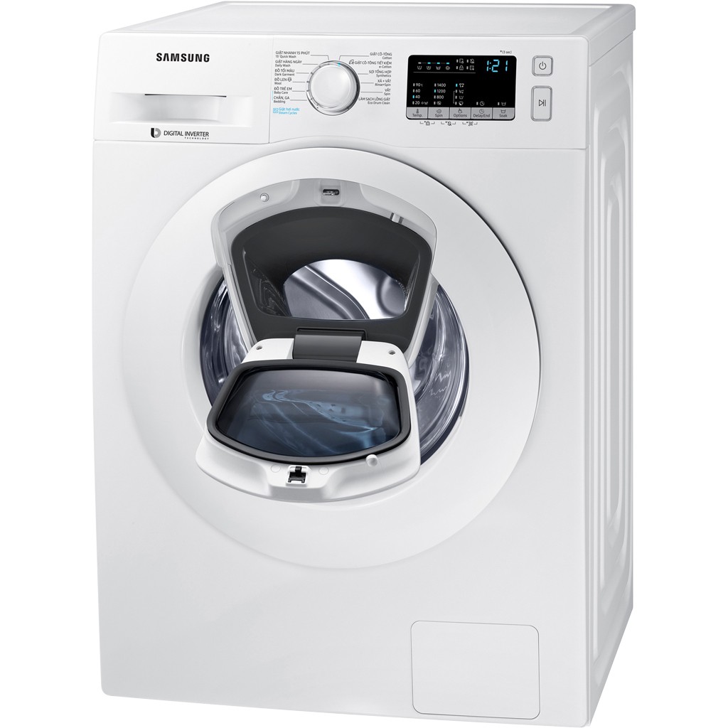 [MIỄN PHÍ GIAO HÀNG - LẮP ĐẶT] Máy giặt Samsung 9.0 Kg Addwash WW90K44G0YW/SV