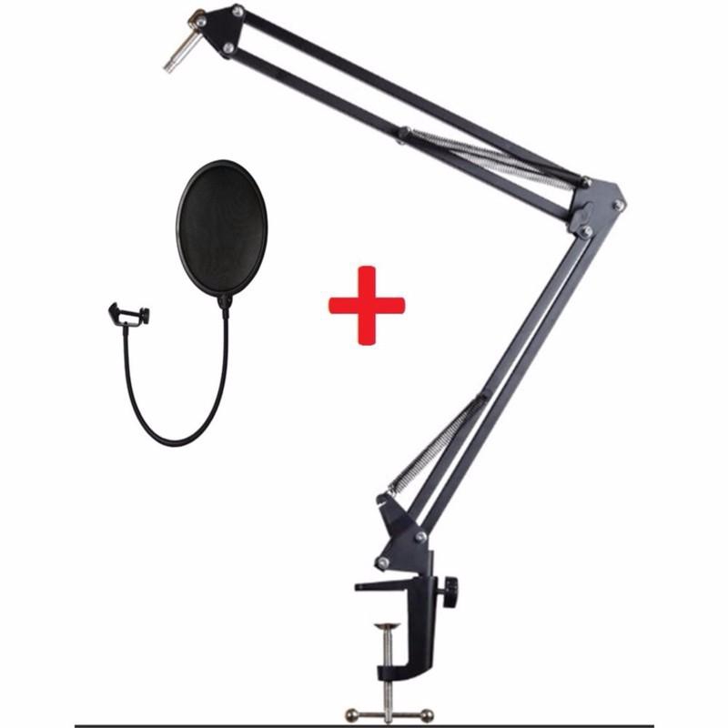 Chân đế kẹp Micro NB35 tặng kèm màng lọc âm