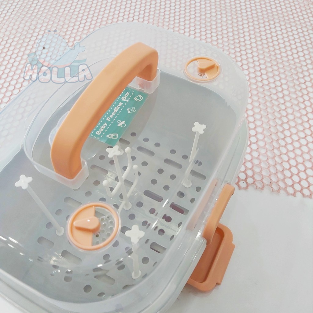 Úp Bình Sữa Cao Cấp Holla, An Toàn Cho Bé