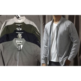 Áo khoác nỉ bomber nam