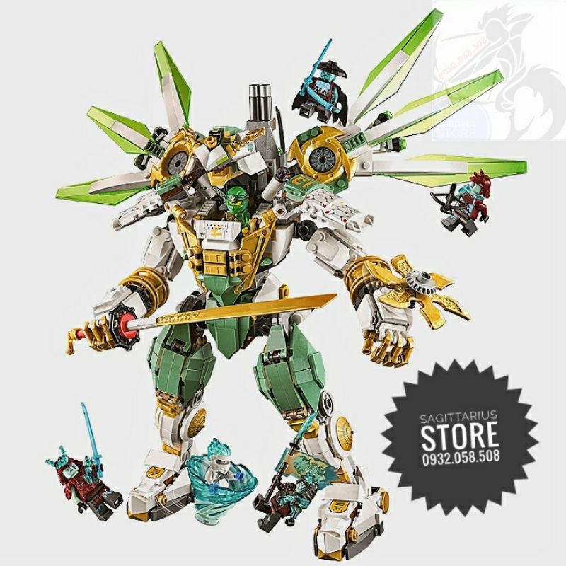 LEGO Lari 11331 Lắp Ráp Robot Merch Samurai Của Lloyd
