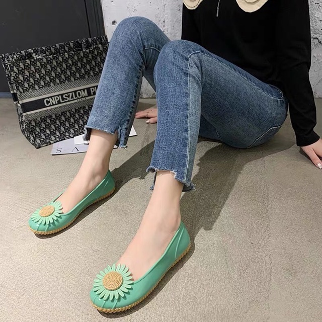 [SẴN] GIÀY BÚP BÊ NHỰA HOA SIÊU CUTE❤️