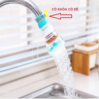 ĐẦU VÒI CÓ KHÓA CỔ DÊ CÁNH QUẠT TRỢ LỰC TĂNG ÁP LỰC NƯỚC - DIY709