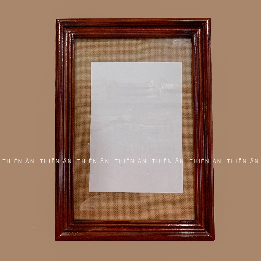 Khung hình thờ  không chân, khung gỗ lồng kiếng mẫu mã đẹp có 4 size
