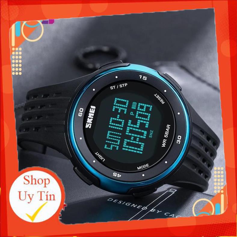 [Hàng Giả Trả Tiền] Đồng hồ Nam SKMEI 1219 Điện tử Thể Thao 2 múi giờ | BigBuy360 - bigbuy360.vn