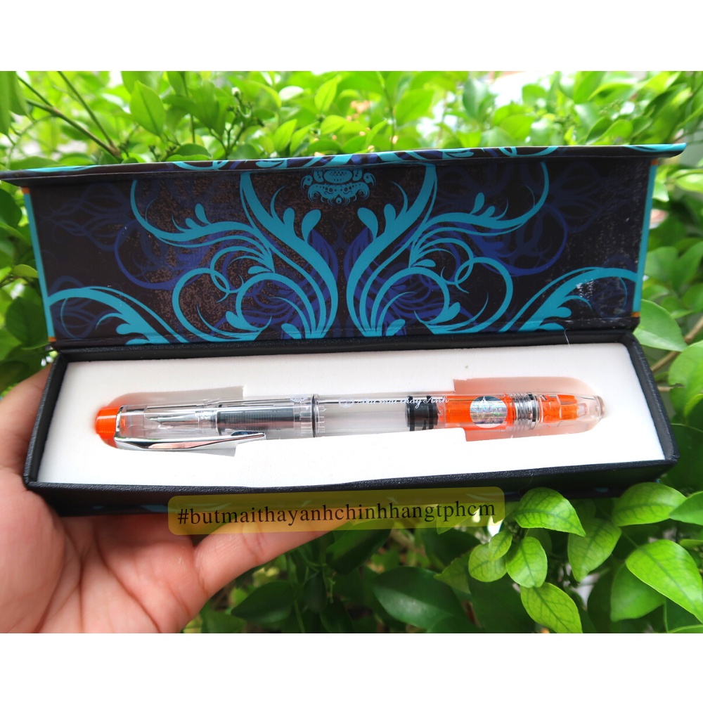 Bút mài thầy Ánh SH069 ngòi lá tre nét nhỏ tự tạo thanh đậm