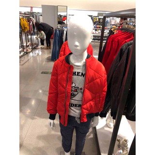 (xả) (thanh lý) Áo khoác phao Bomber Zẩ bé trai, bé gái (Sz: 4/5-11/12y)