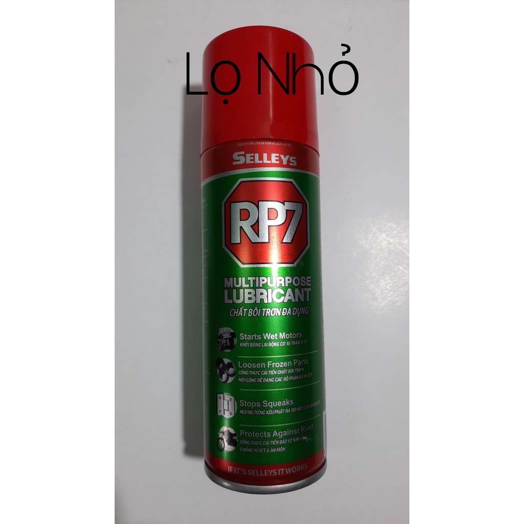 XỊT RP7 LÀM TRƠN, CHỐNG HAN RỈ