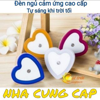 (GIÁ HỦY DIỆT)ĐÈN NGỦ TIM TỰ ĐỘNG SÁNG KHI TRỜI TỐI