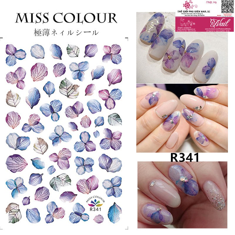 Nail Sticker Phong Cách Mới Nhất 2021 Với Hình Mẫu Đẹp Quý Phái - Dán Trang Trí Móng Tay Cực Đẹp