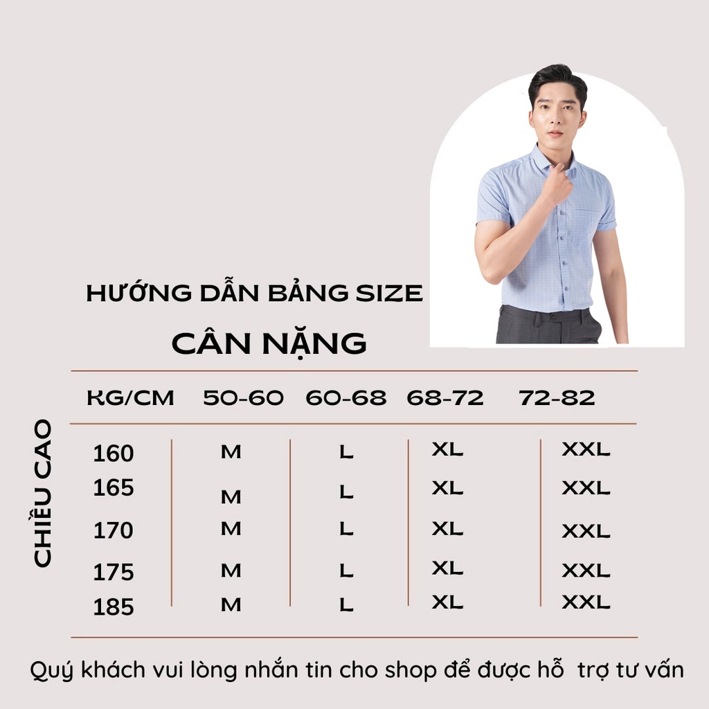 Áo Sơ Mi Nam Ngắn Tay Công Sở BLENTINO BCV07 - Form Dáng Regular Fit, Vải Cotton Trộn Sợi Chống Nhăn