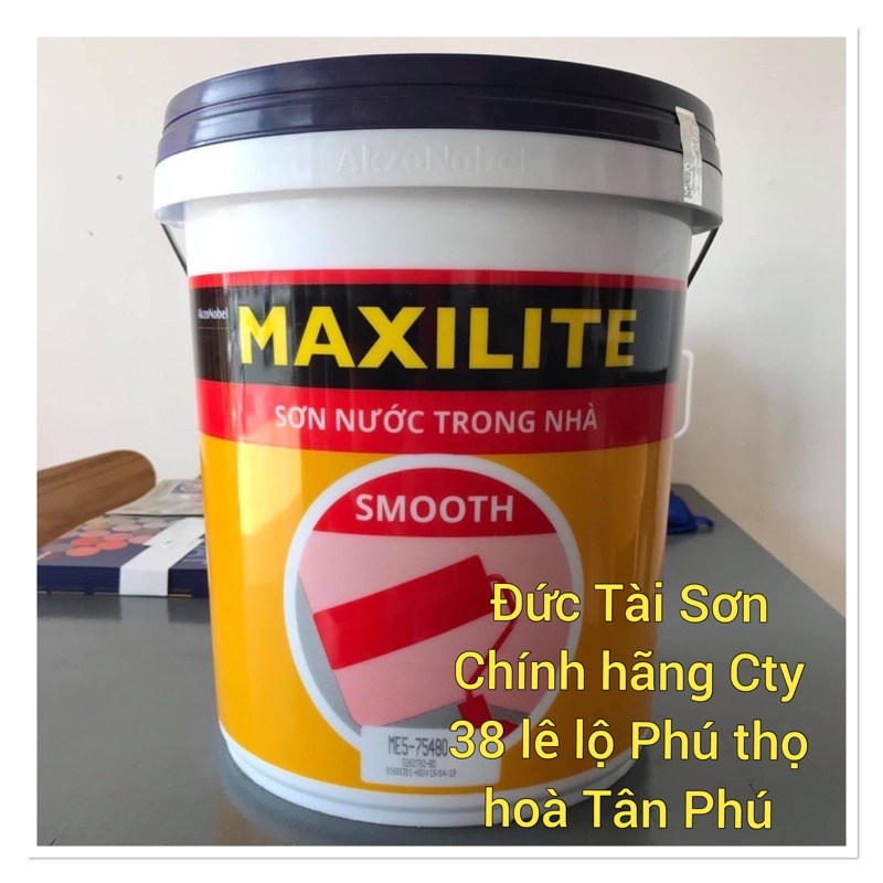 Sơn Trắng  Sứ MAXlLITE 18 lít -26kg ( hàng  chính  hãng  cty