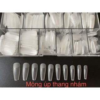 Móng úp nhám sẵn (form thang) 500 móng