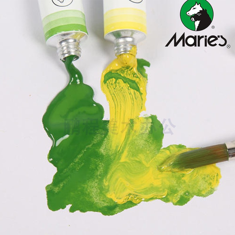 Màu nước tuýp Maries Water Color 36 màu x 12ml dành cho học sinh