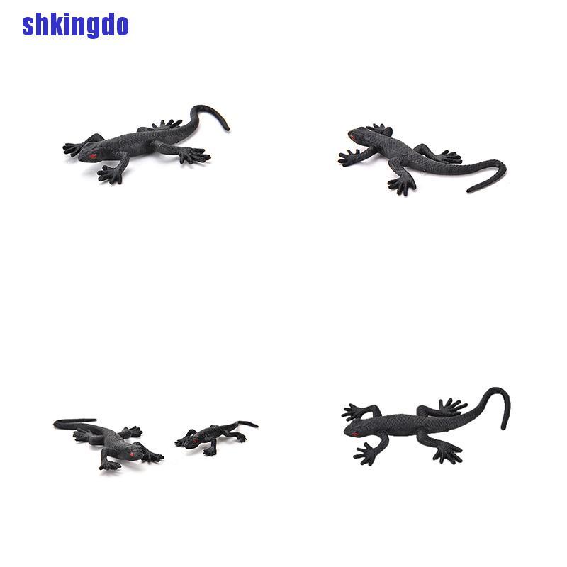 Set 2 mô hình thằn lằn đồ chơi bằng nhựa vui nhộn