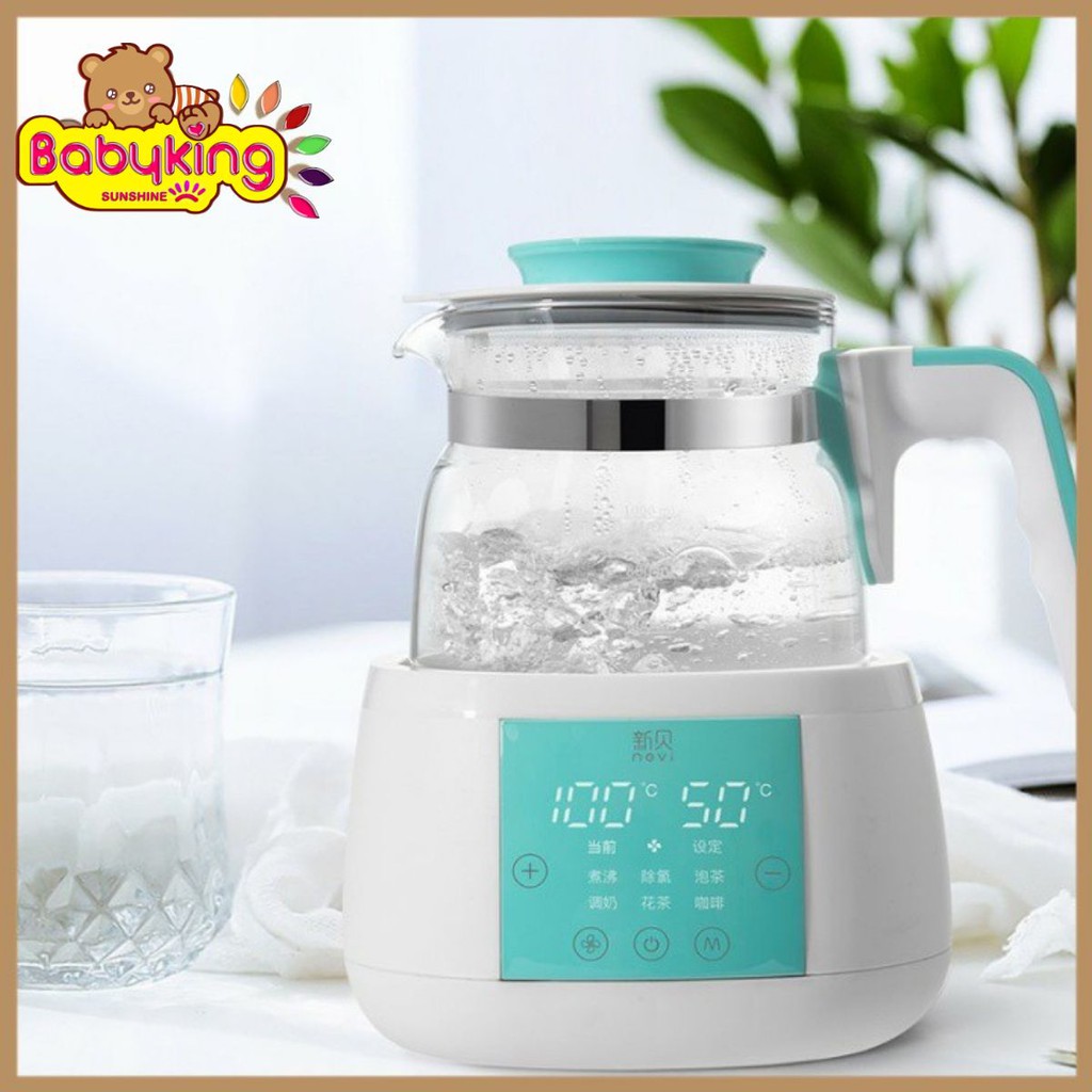 Bình đun siêu tốc, bền đẹp, nấu nước an toàn, giá rẻ giúp mẹ nhàn tênh, bớt vất vả hơn (8200)