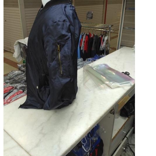 Áo Khoác Bomber Màu Đen/Xanh Navy Size M-XXL Cho Nam