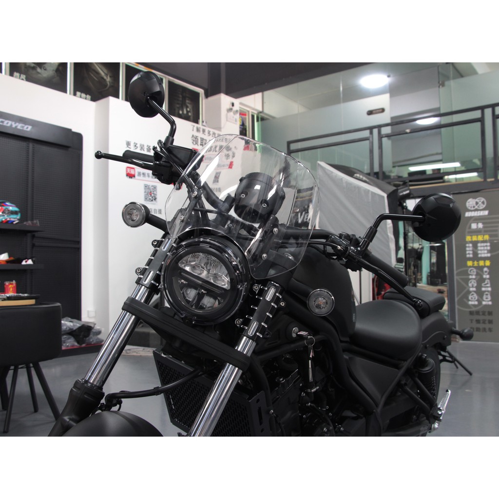 Kính chắn gió KODASKIN chất lượng cao cho Honda Rebel 500 Cm500 Cmx300