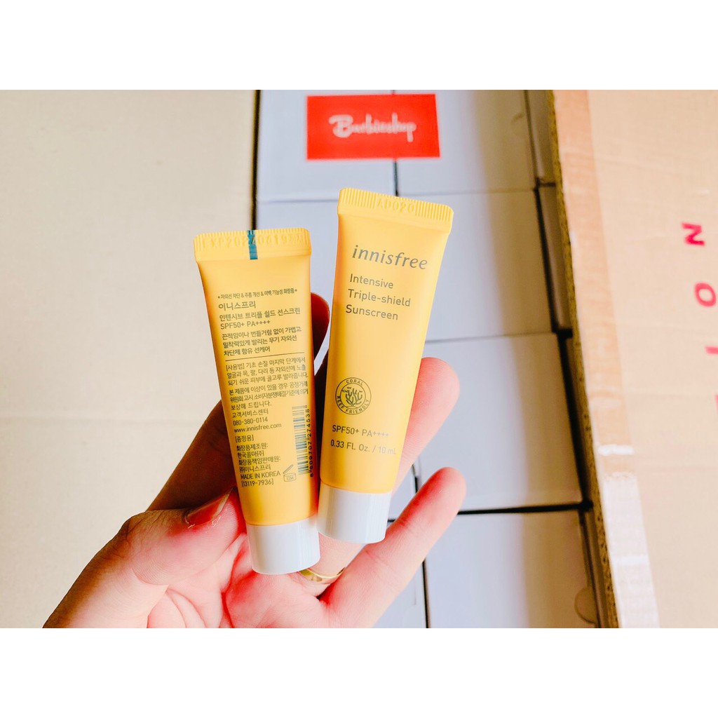 Kem Chống Nắng Innisfree Leisure Sunscreen Stick + Triple Shield 10ml