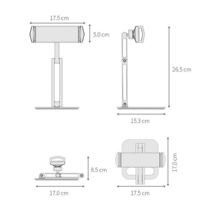 ISHELF Multi Axis - GIÁ ĐỠ IPAD/ ĐIỆN THOẠI ĐỂ BÀN HỌC TẬP - Home and Garden