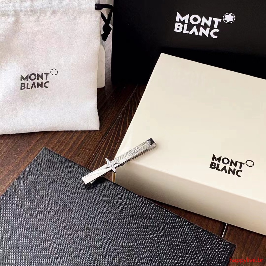 Kẹp Cà Vạt Màu Bạc Phong Cách Hoàng Tử Bé Montblanc Thời Trang Mới 2022