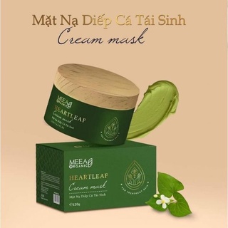 [Chính hãng tặng cọ ] Mặt Nạ Diếp Cá Tái Sinh Meea Organic - Mặt nạ nhiếp cá