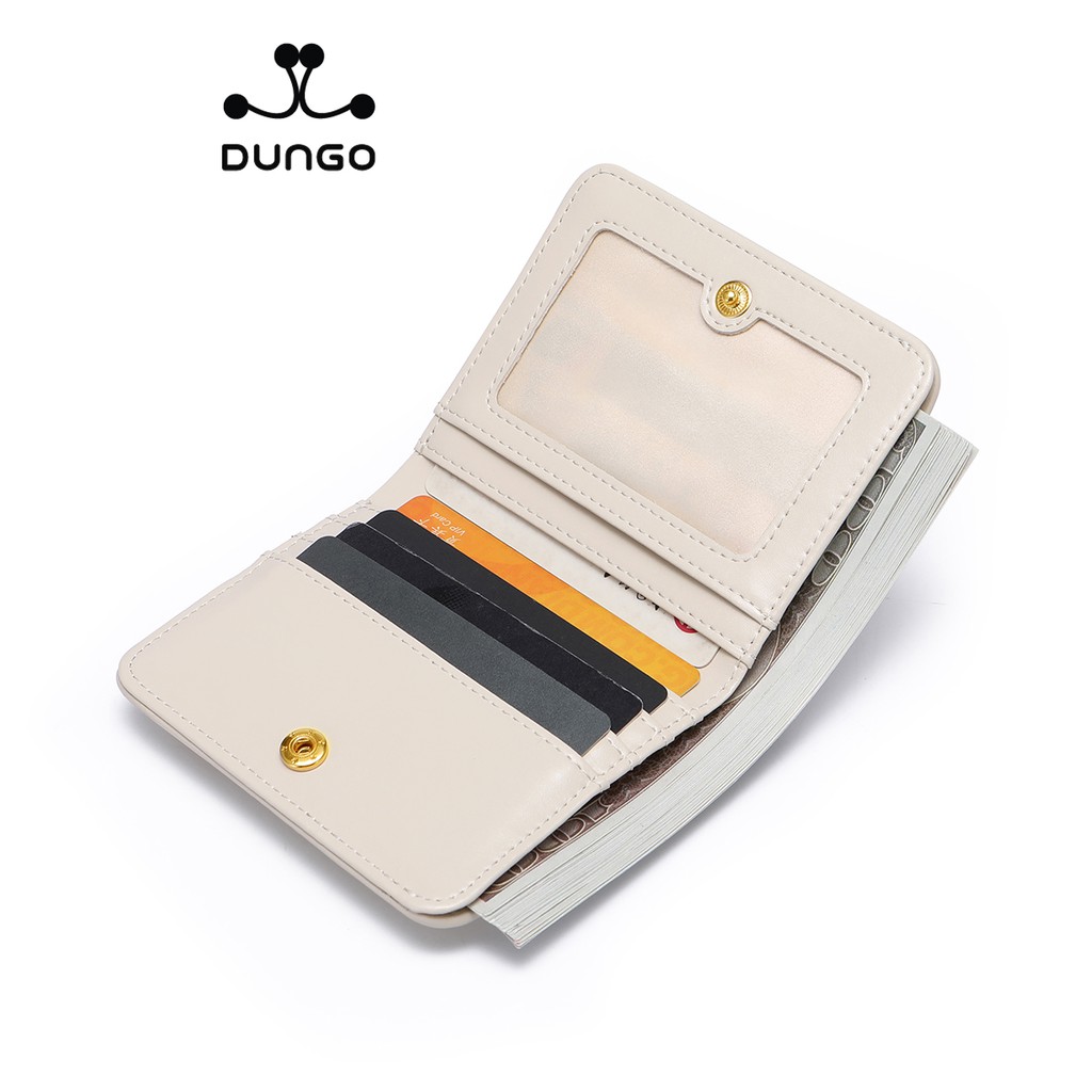 Ví Tiền JUST STAR Da Thật Vàng/ Đen/ Trắng JU070706