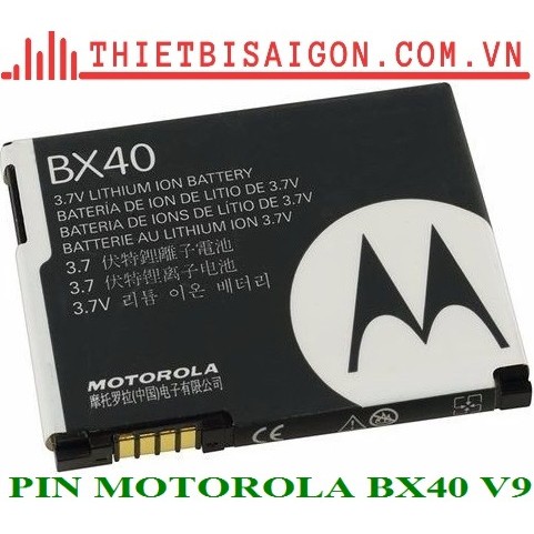PIN MOTOROLA BX40 V9