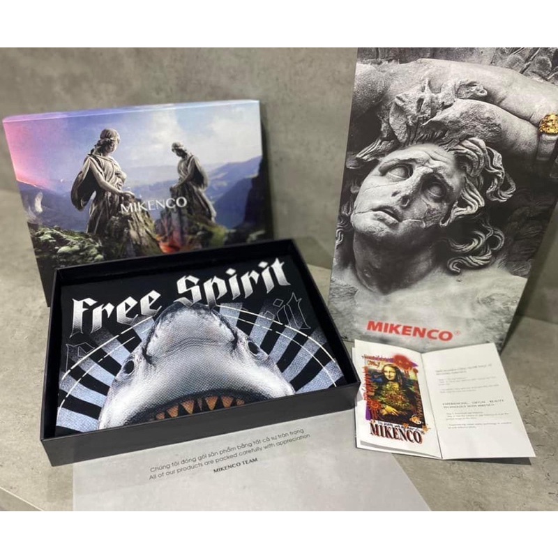 Áo phông ngắn tay MIKENCO unisex FREE SPIRIT