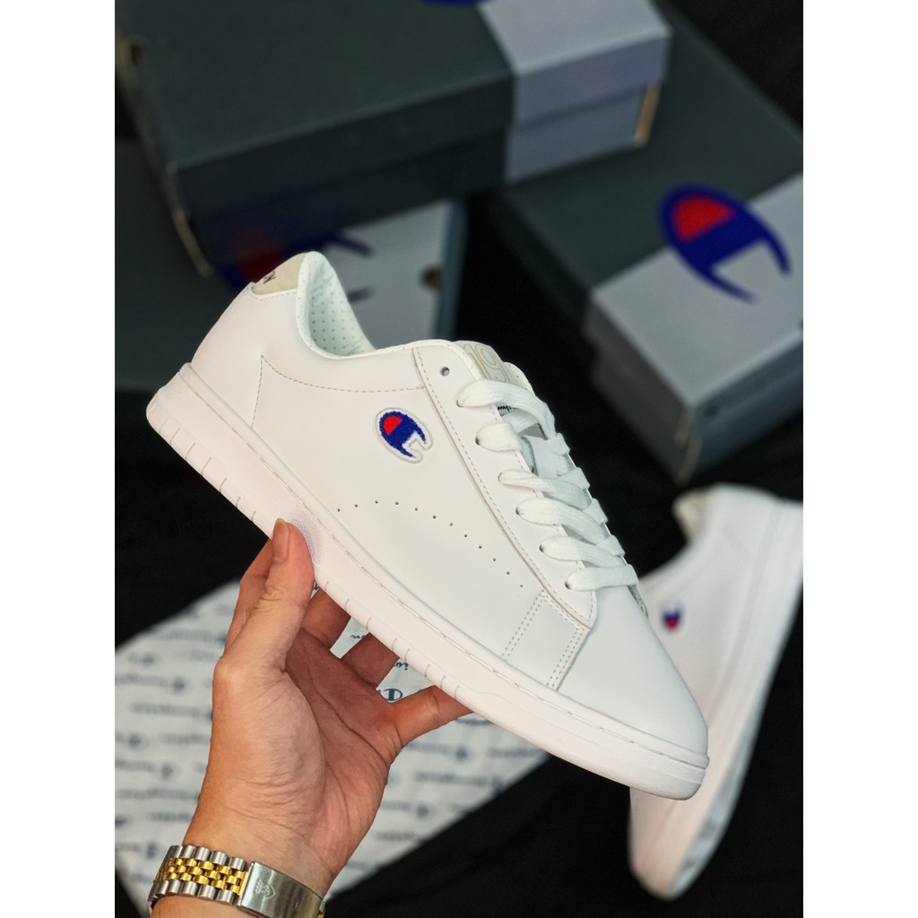 Giày nam nữ Champion da cao cấp nhẹ bền êm thời trang