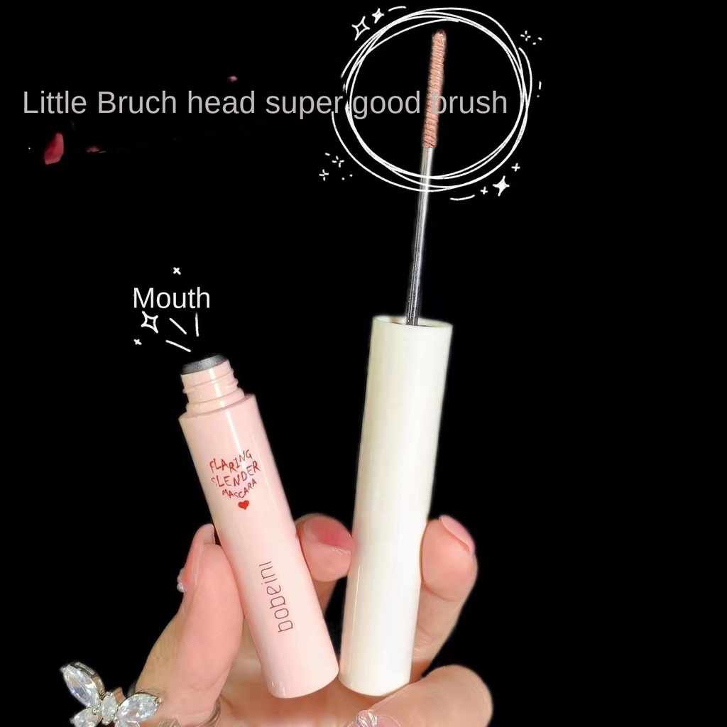 Mascara Đầu Cọ Mảnh Siêu Mịn Kháng Nước Không Dễ Nhòe Lâu Trôi Chuốt Mi Cong Vút Và Dài Hơn