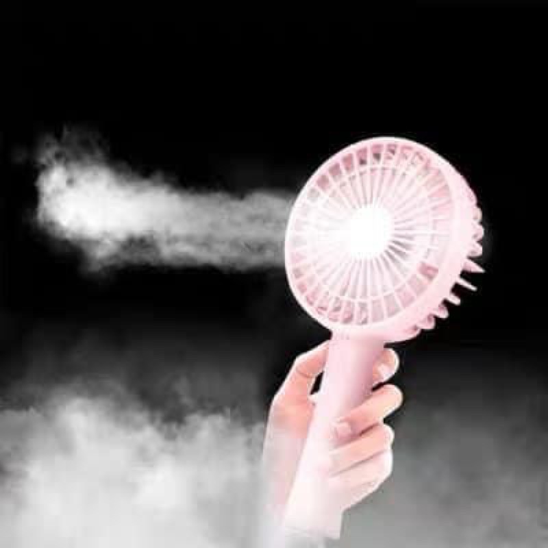 QUẠT PHUN SƯƠNG Cầm Tay Quạt Mini Tích Điện Phun Sương Hơi Nước Tạo Ẩm 1200mAh - Hàng Chuẩn | BigBuy360 - bigbuy360.vn