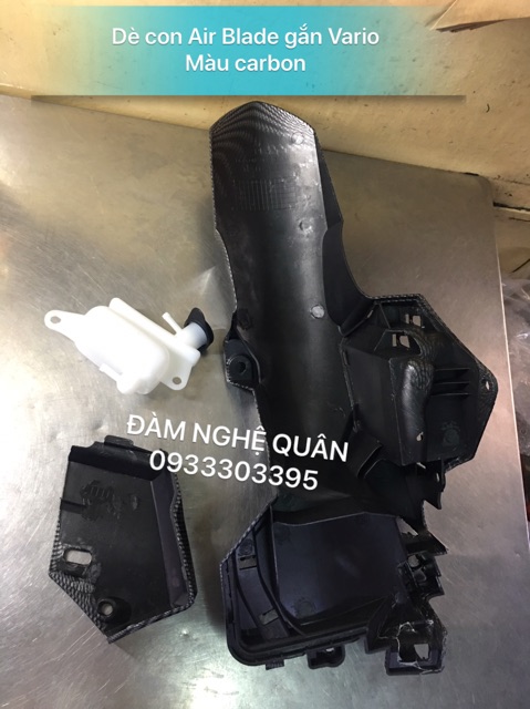 Dè con Air Blade gắn cho Vario 2015-2019 màu carbon hàng Việt Nam loại tốt mới 100% 💰 270,000 VND / bộ 3 món như hình