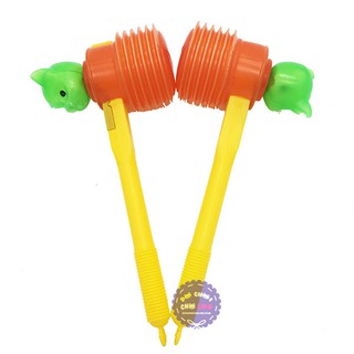 Bộ đồ chơi 2 búa đập hình con mèo bằng nhựa - đồ chơi chợ lớn