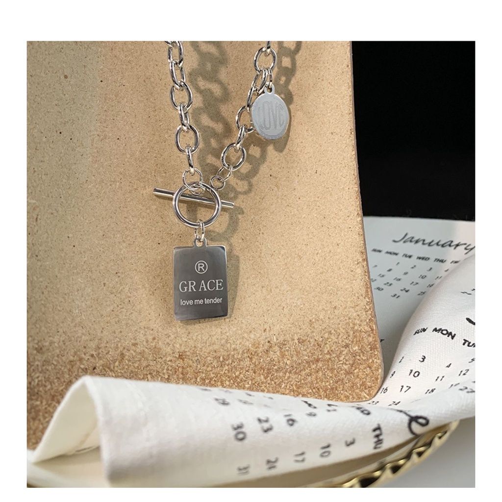 vòng cổ Mặt Vuông Thời Trang Sang Trọng Cho Nữ