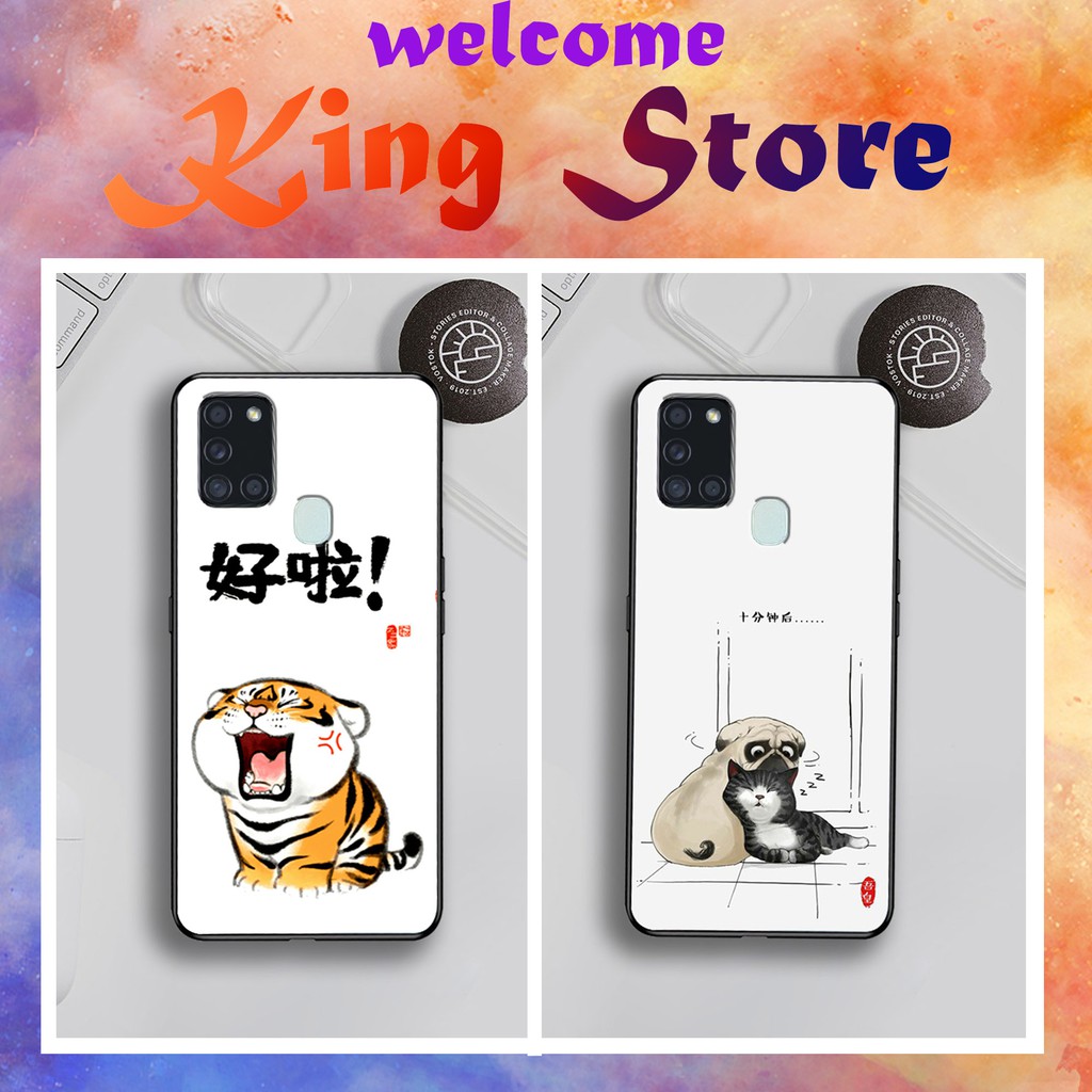 Ốp lưng Samsung A11/A21A21AS  in hình mèo béo siêu đẹp, độc, lạ_KINGSTORE.HN_Ốp SS A11/A21/A21S