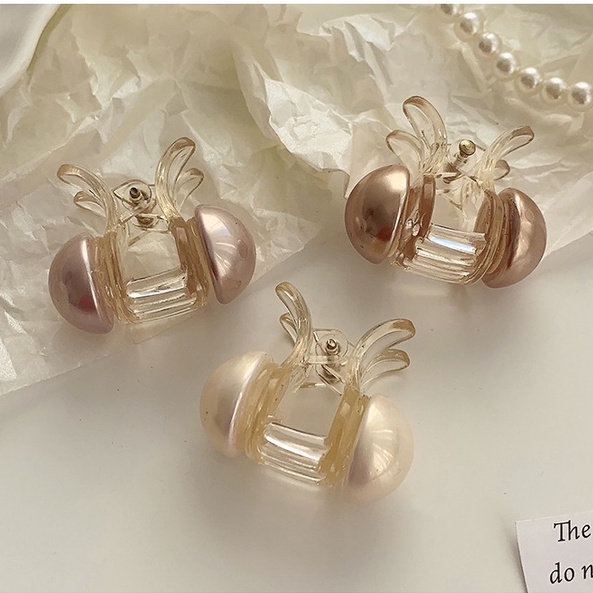 Kẹp Càng Cua Cỡ Nhỏ Tạo Kiểu Tóc Đuôi Ngựa Cho Nữ