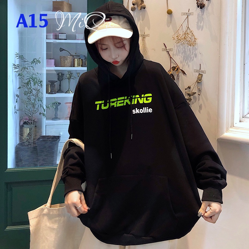 Áo Nỉ Bông Thời Trang UNISEX Hoạ Tiết TUREKING / HOODIE FREESIZE 💜 MiQa 💜 #21
