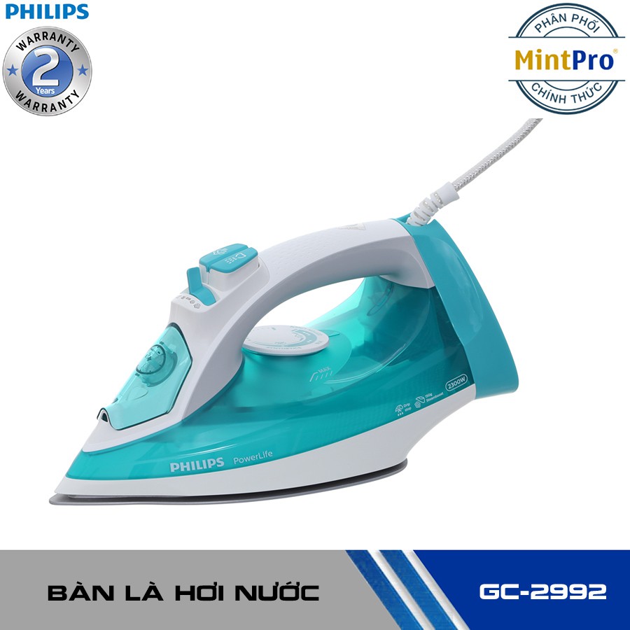 Bàn là hơi nước Philips GC2992