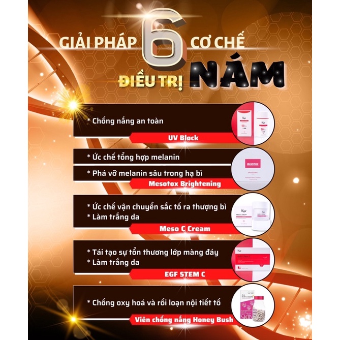 MESO  C CREAM ISOV ngăn ngừa lão hoá, nám, tàn nhang