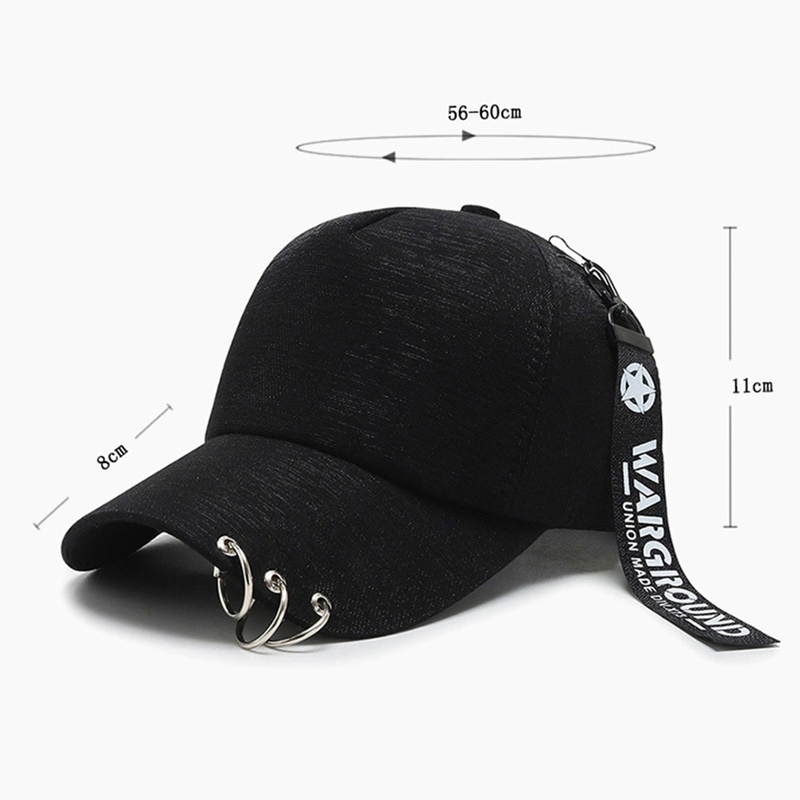 Mũ lưỡi trai in chữ phong cách hiphop dành cho nam và nữ