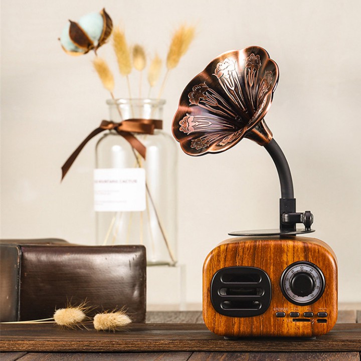 Loa Bluetooth Mini Cổ Điển FT05 và BT01  FREESHIP  phong cách cổ điển classic style âm thanh siêu trầm - BH 1 năm