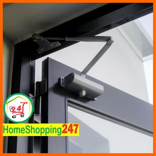 Tay co thủy lực tự động đóng cửa dừng 90 độ