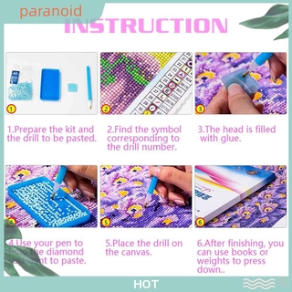 Bộ Dụng Cụ Làm Tranh Đính Đá 5d Diy