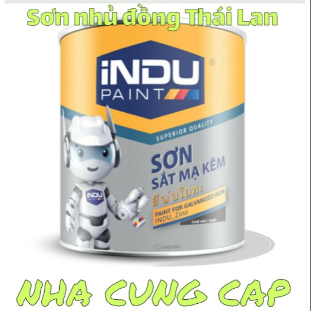 SƠN MẠ KẼM NHỦ ĐỒNG THÁI LAN 0.8L