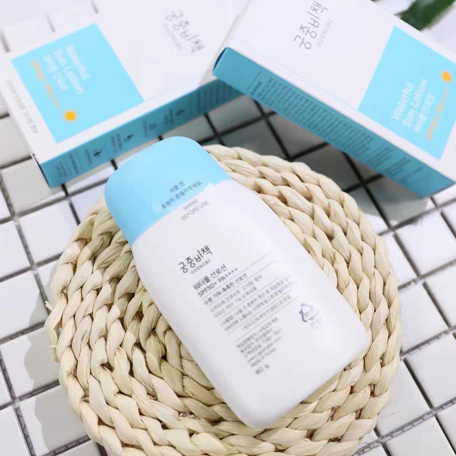 Goongbe Kem Chống Nắng SPF50 80g Bảo Vệ Da Không Gây Nhờn Dành Cho Trẻ Em