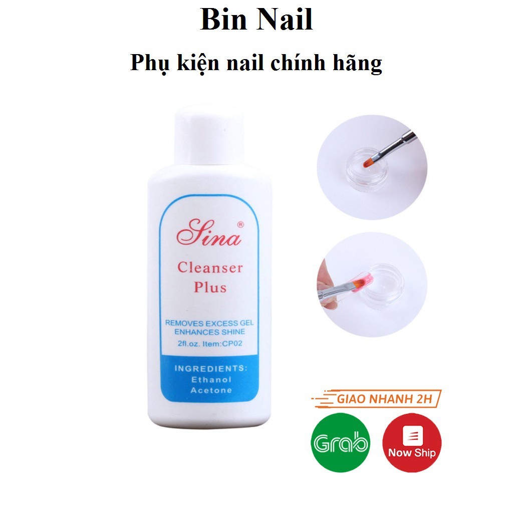 Nước lau gel sina