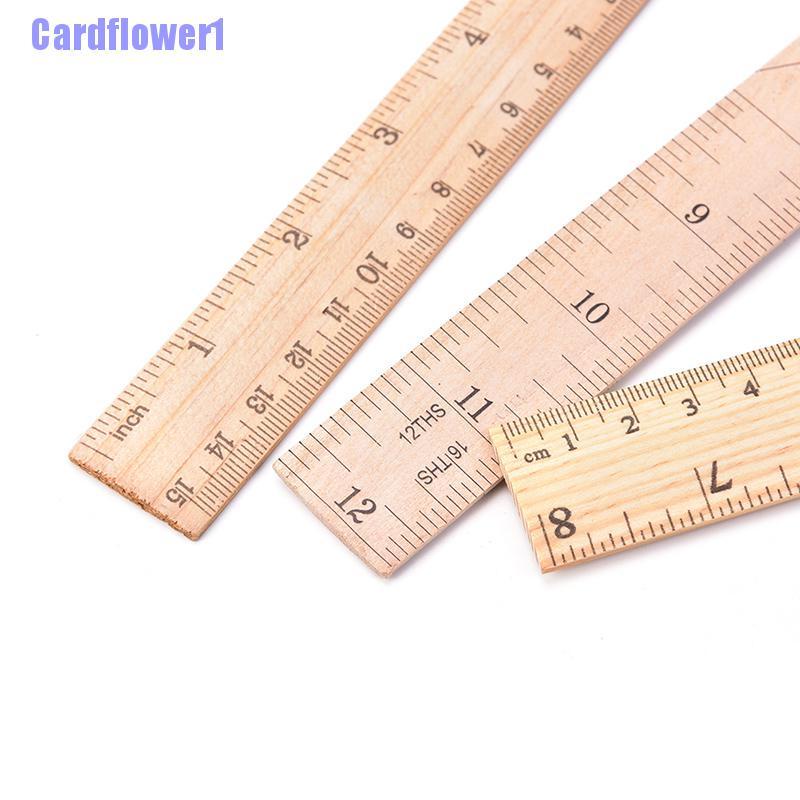 Thước Gỗ Hai Mặt 1 Mặt Tiện Lợi Chất Lượng